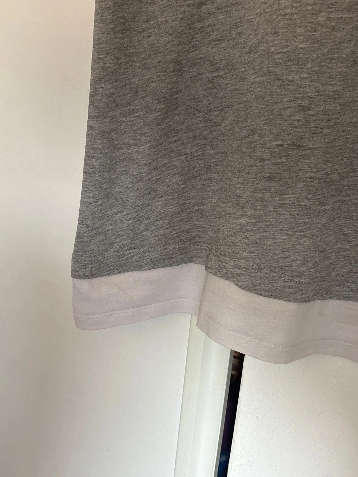 Teeshirt long gris taille M – photo 2